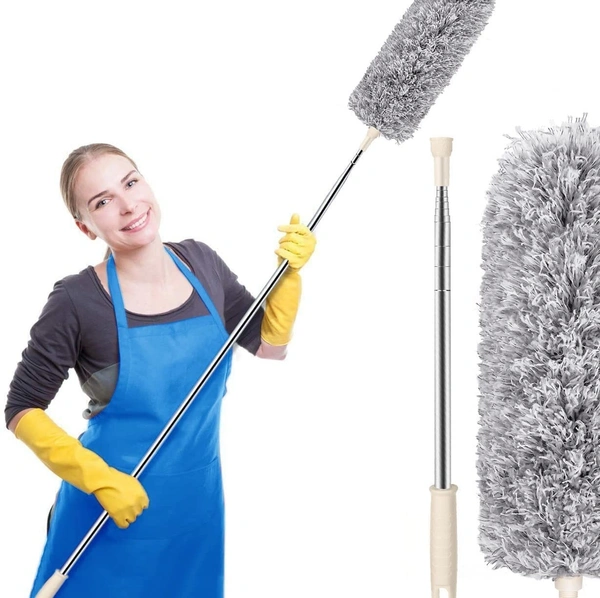 Fan duster 8 foot Grey