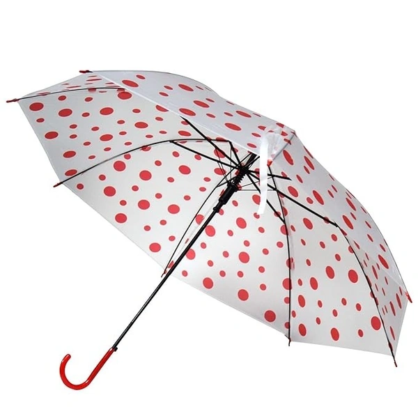 Dotted Clear Kids Umbrella Perfect for Rain