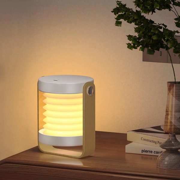 Folding LED lantern lamp