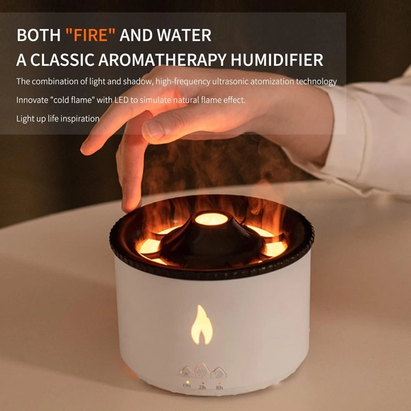 Volcano Humidifier Lamp Arome Diffuser 