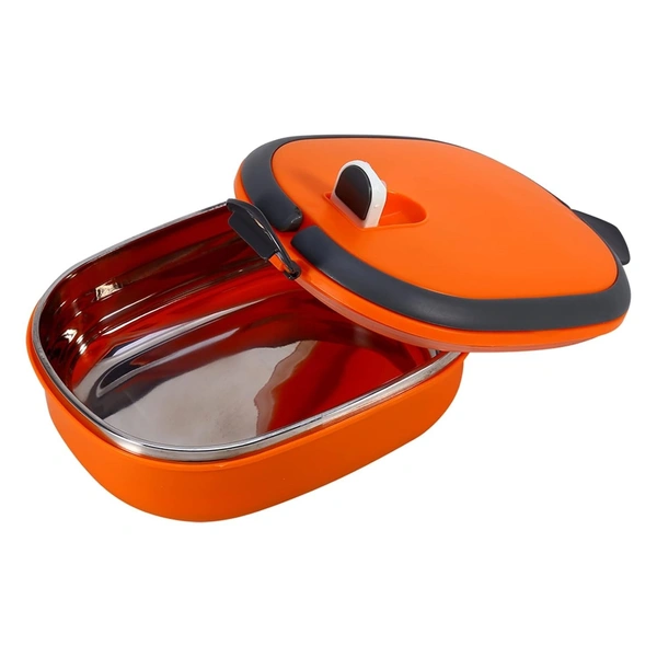 Stainless Steel Bento Box, Leakproof Lunch Box with Handle Insulated Food Storage Container for Work Travel