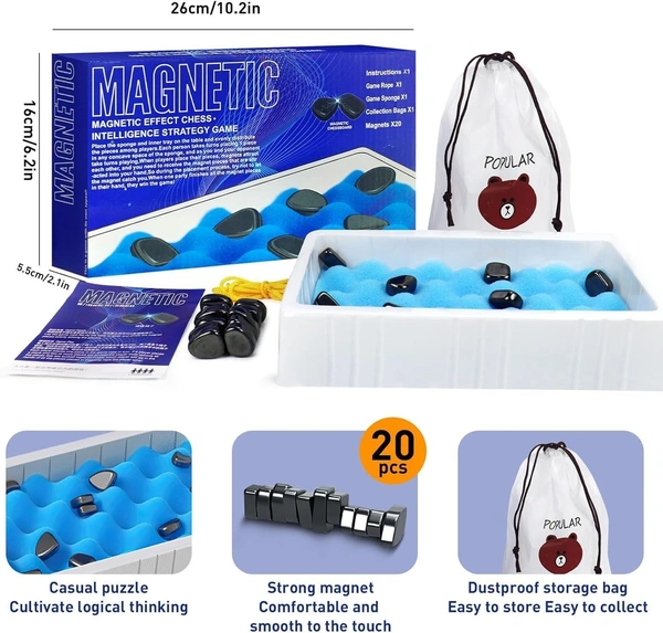 Magnetic Chess Game, Fun Table Top Magnet Game