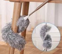 Fan duster 8 foot Grey