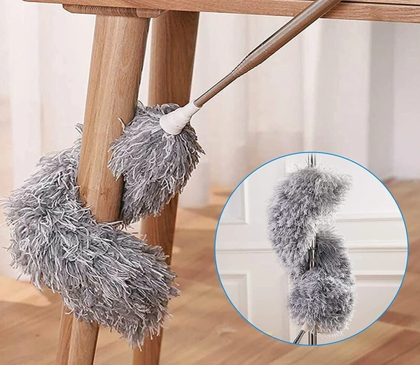 Fan duster 8 foot Grey