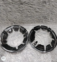  Black Gas Saver Burner Stand Gas Chula Burner Gas Saver Stand Jali Ring Fire & Windproof Energy Saving, Gas Chula Support