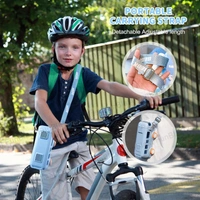 Bus Shaped Water Bottle With Moving Wheels, 480 Ml Leak-Proof Water Bottle For Kids, Water Bottle With Strap & Sipper For Kids, Sipper Water Bottle For Kids