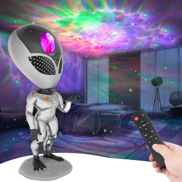 Talking Alien Galaxy Projector for Bedroom
