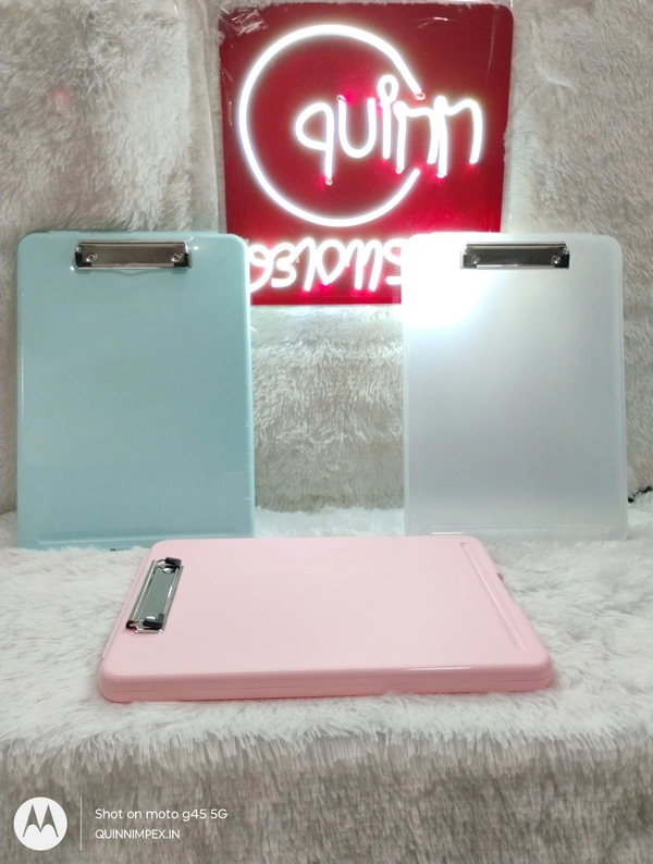 A4 Clip Pad/Clipboard with Storage Case for Paper and Document Storage