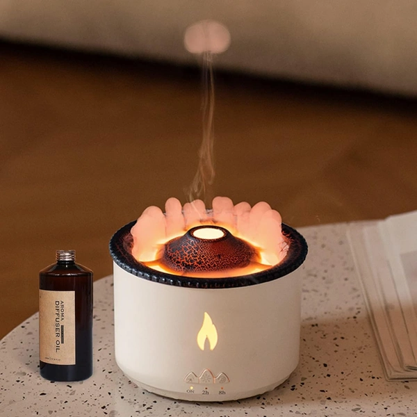 Volcano Humidifier Lamp Arome Diffuser 