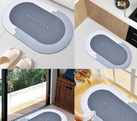 Bathroom Floor Mat ROUND PLAIN