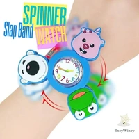 Slap Band Spinning Wrist Watch for Kids 
