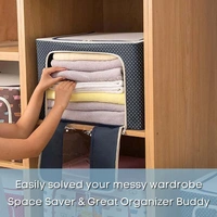 66 Litres Foldable Oxford Cloth Storage Bags 