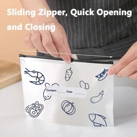 Pack of 10 Reusable Sealed Aluminum Foil Fresh-Keeping Bag,Frozen Meat for Long-Lasting Freshness, Suitable for Kitchen Vegetable, Fruit, Sandwich Refrigerated Bags