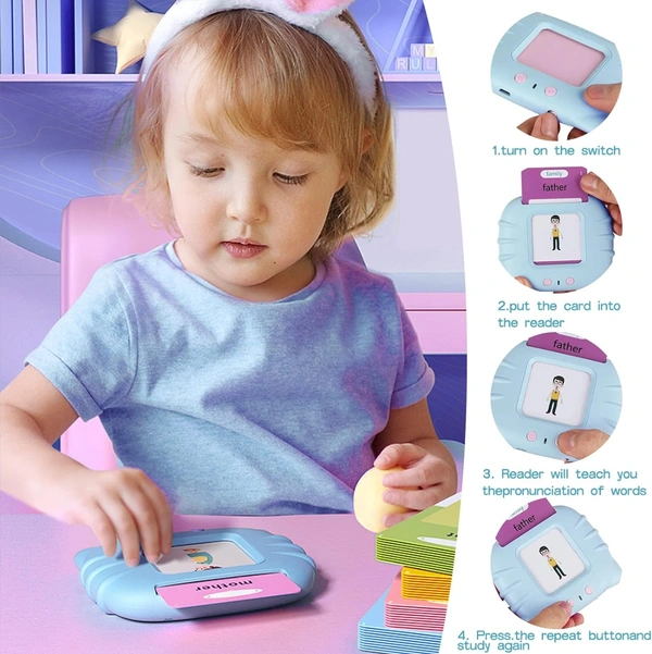 Speech Therapy Toys 2-6 Years, Electronic Learning Education Toys for Toddler