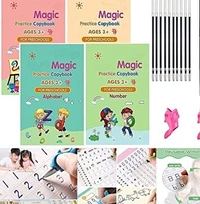 4pc Sank Magic Book With 2Pen 10 Reffill