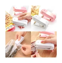 Portable Heat Sealer Mini Sealing Machine for Food Storage Vacuum Bag, Chip, Plastic, Snack Bags, Package Home Closer Storage Tool (Multi)