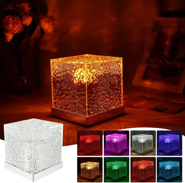 Wave Cube Water Ripple Lamp