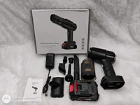 240V Wireless Handheld Vacuum Cleaner, 3-in-1 High Power 18000PA, Portable car Vacuum Cleaner with Blower Battery for Home & Car, 50-60 Min Runtime, Brushless Motor