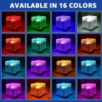 Wave Cube Water Ripple Lamp