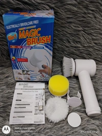 5 in 1 Magic Brush, Electric Spin Scrubber, Handheld Wireless Electric Cleaning Brush Kitchen Dishwashing Brush Bathroom Sink Tile Electric Brush Pot Artifact, Cleaning Supplies, Household