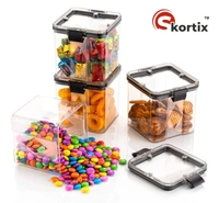 700ml Air-Tight Containers Set| Kitchen Containers Set | Kitchen Organizer | Kitchen Accessories Items | Fridge storage boxes| Kitchen Dabba Set | nuts box storage