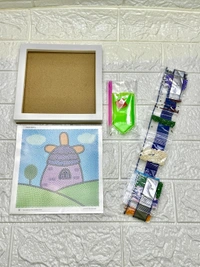 DIY 5D Cartoon Diamond Painting Kits for Adults Diamond Art by Number Kits with Rhinestone Gem Art Painting Full Drill Home Wall Decor 1 Set