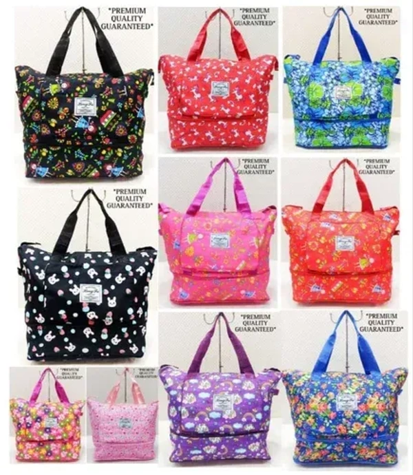 Travel foldable Expandable Waterproof Mix Print