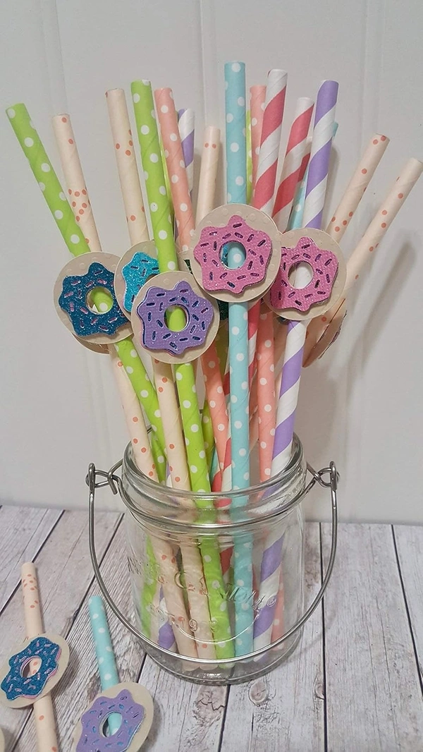 Birthday Party Fancy Straw 20PC