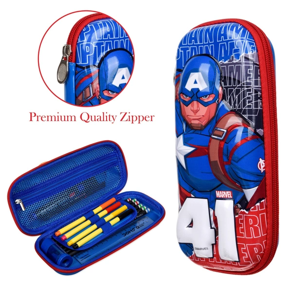 Blister Pen-Pencil Box Marvels Case With With 3d Animation Printed 