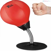 Desktop Punching Bag | Stress Buster Desktop Punching Bag - Suctions to Your Desk, Heavy Duty Stress Relief Ball
