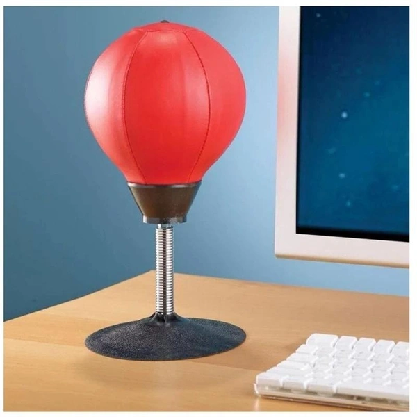 Desktop Punching Bag | Stress Buster Desktop Punching Bag - Suctions to Your Desk, Heavy Duty Stress Relief Ball