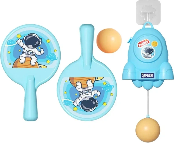 Ping Pong Rope Ball, Adjustable Hanging Table Tennis Trainer, Portable Table Tennis Set with Paddle and Balls for Kids, Indoor Hanging Game, Fun Toy, Adjustable Door Tennis Competition
