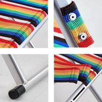 Foldable Camping Chair, Heavy Duty Outdoor Portable Lightweight Folding Stool, Fishing Hiking Beach Picnic Stool Collapsible Camping Stool Mini for Travel Garden Chair