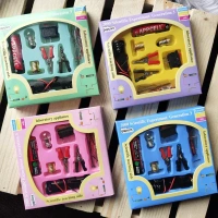 SP Electron Science School Projects Experiment Kits Fan Light Bulb and Motor Electric Circuit Physics Practice Science Learning Skills Teaching Materials (Set of 10)