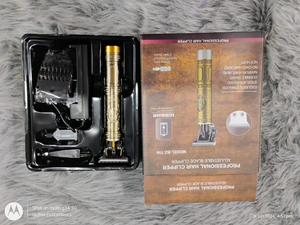 Hair Clipper with LED Display, Stainless steel 