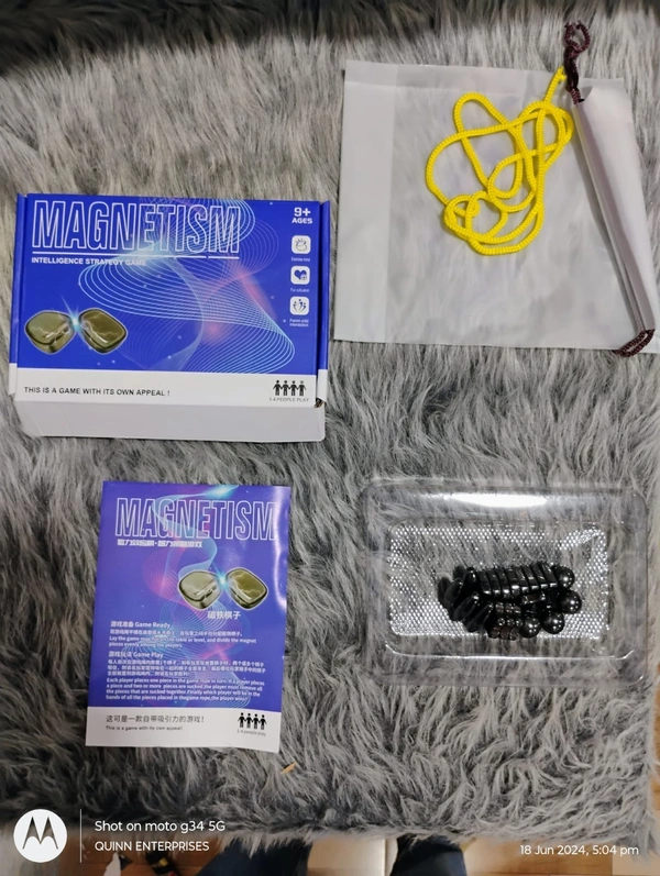 Magnetic Chess Game, Fun Table Top Magnet Game