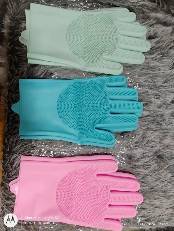 Silicone Dish Washing Gloves