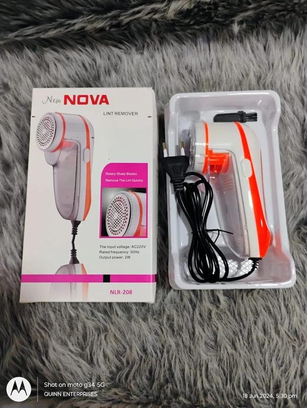 Nova Electric Lint Remover for Clothes