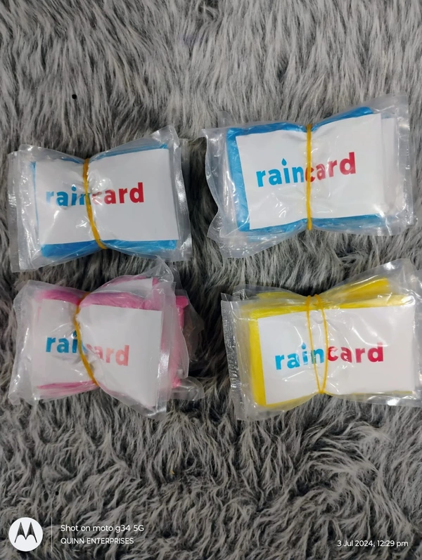 RainCard for Emergency Use Waterproof Full Size