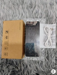 Digital Led Mirror Office Clock 