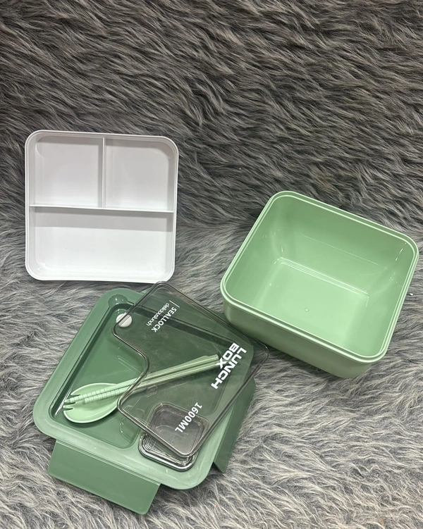 1600 ml Leakproof Food Storage Containers,Food Storage Containers for Adults - Lunch Organizer Box with Multiple Compartments Leakproof Design for Kids, Adults