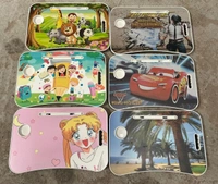 Multi-Purpose Print Laptop Table with Dock Stand, Study Table, Bed Table, Foldable and Portable Table