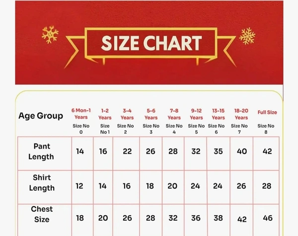 Santa Claus Fleece Dress for Kids Christmas Costume Dress with Jacket Lower Cap and Pouch Santa Dress for Boys and Girls - 1 size