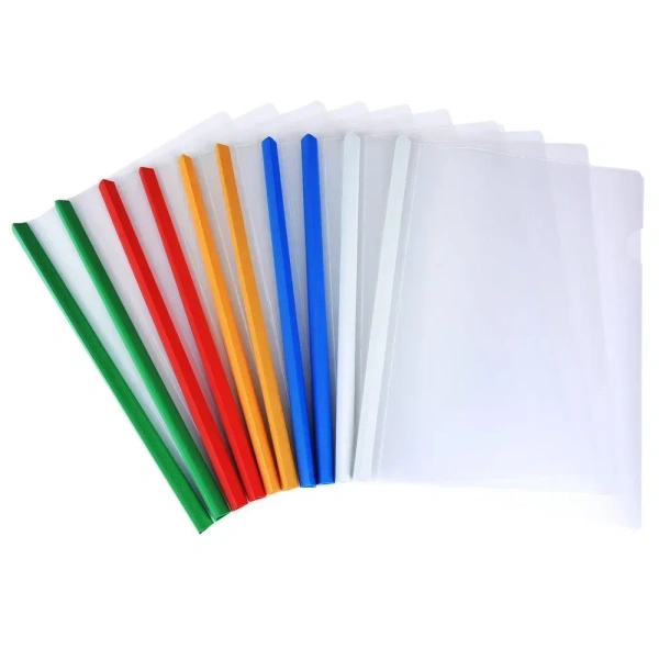A4 Strip File with Coloured Stick 