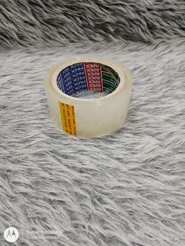 Apex 2 Inch x 65mtr Tape Transparent