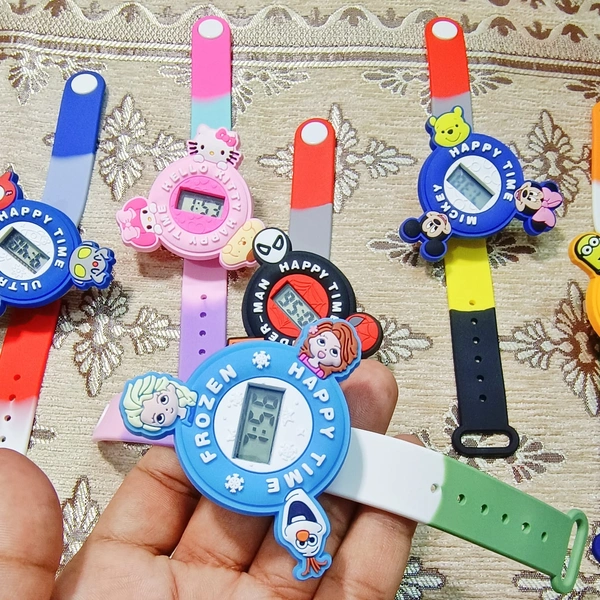 Digital Watch Stylish Spinner Watch - GIRL