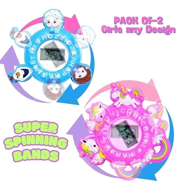 Digital Watch Stylish Spinner Watch - GIRL