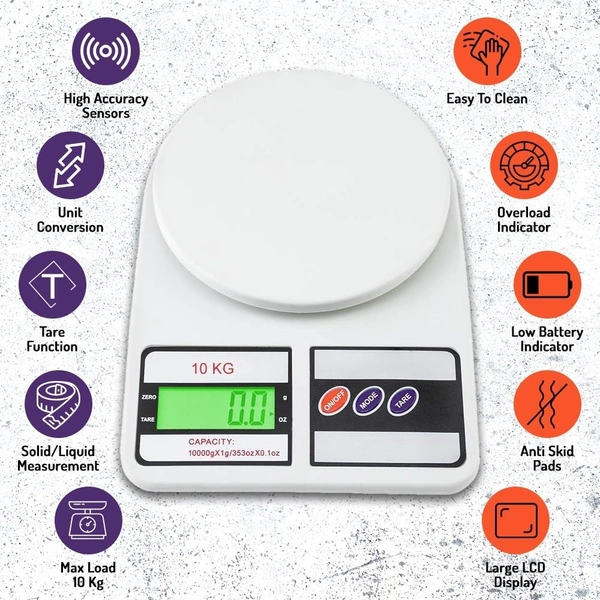  SF400 Digital Weighing Scale Upto 10Kg