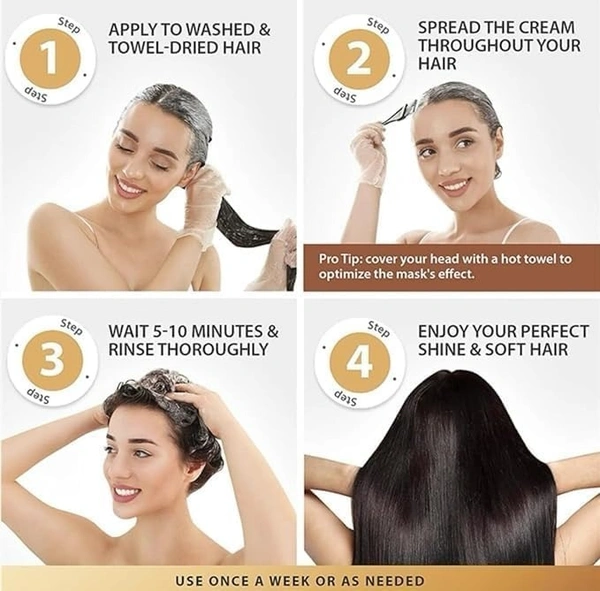 Keratin Hair Mask For Treatment Deep Repair Conditioning