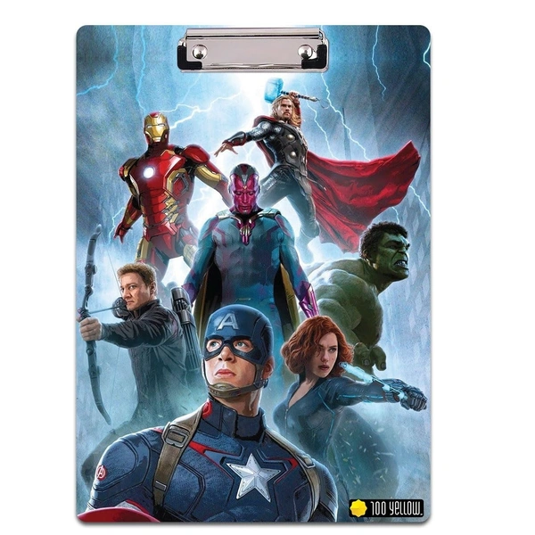 Superhero Showdown: Avengers Theme Exam Pad